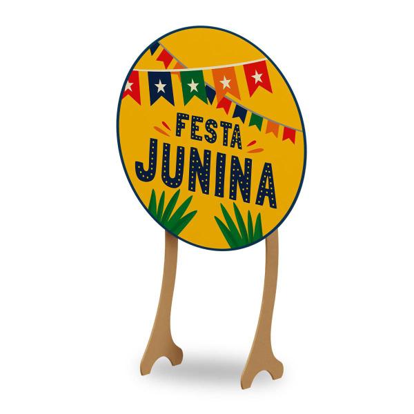 Imagem de Painel Redondo E Capas De Cilindros P M G Tema Festa Junina