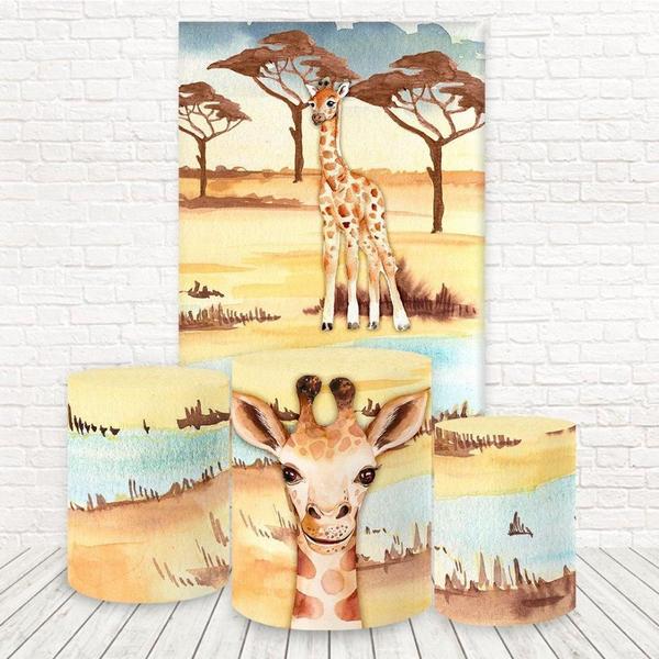 Imagem de Painel Retangular E Capas 3D Sublimado Safari Fkpc-1499