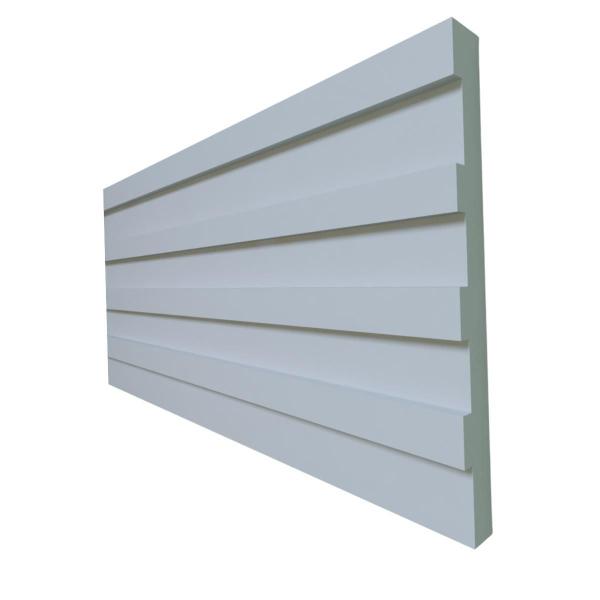 Painel Ripado Decorativo Quarto Eva Autocolante 10Cm - 2,5M - Nova Moldura Imagem de Painel Ripado Decorativo Quarto Eva Autocolante 10Cm - 2,5M