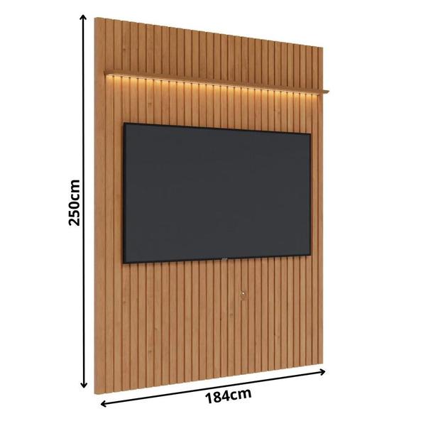 Imagem de Painel Ripado Prime 1.8 com Led - Nature