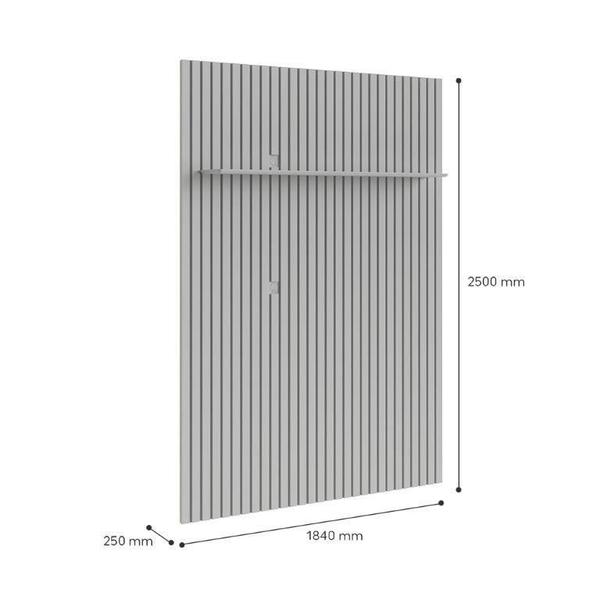 Imagem de Painel Ripado SU 1.80m Para TV té 75'' Cor Cinamomo