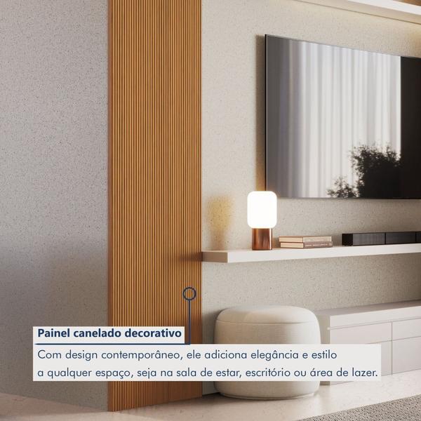 Imagem de Painel Ripado Toronto 2,50x0,58x3,3mm(1,45)m²  Ecorevest