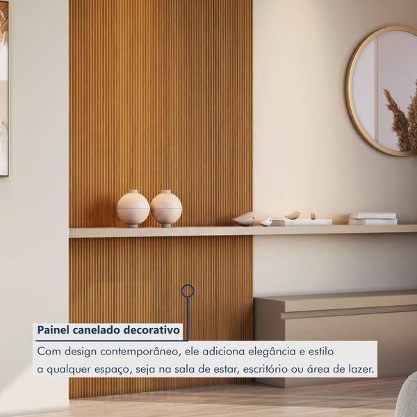 Imagem de Painel Ripado Toronto 2,50x1,16x3,3mm(2,9)m²  Ecorevest