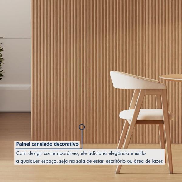 Imagem de Painel Ripado Toronto 2,50x2,32x3,3mm(5,8)m²  Ecorevest