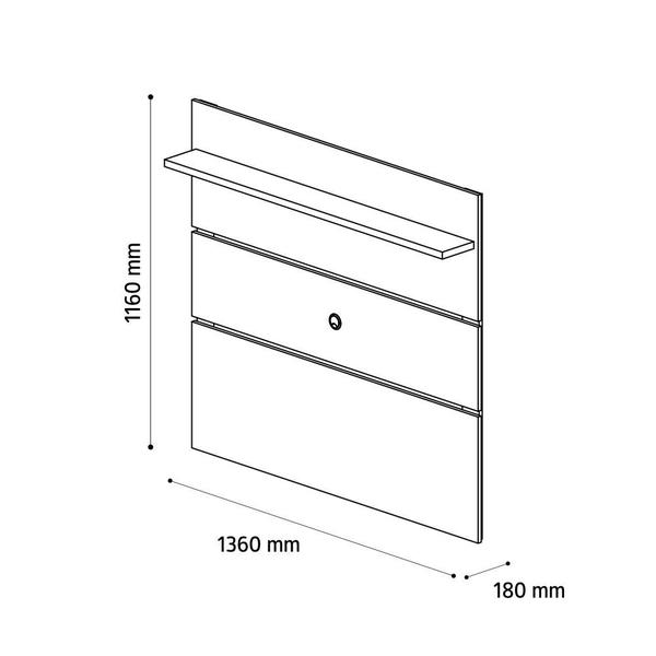 Imagem de Painel Sala Prism 1.4 para TV 46 Polegadas