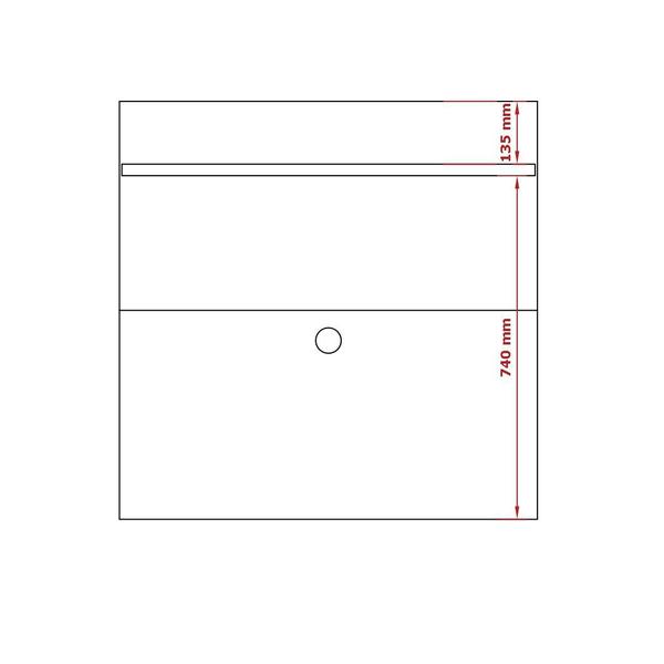 Imagem de painel simples para tv ate 32 polegadas para quarto premium