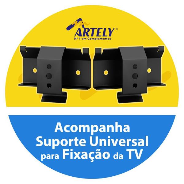 Imagem de Painel Slim Ideal para TV de até 55 polegadas Artely