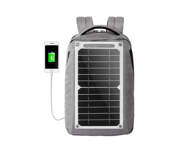 Imagem de Painel Solar Portátil 35W à Prova d'Água com USB - Ideal para Camping e Hiking