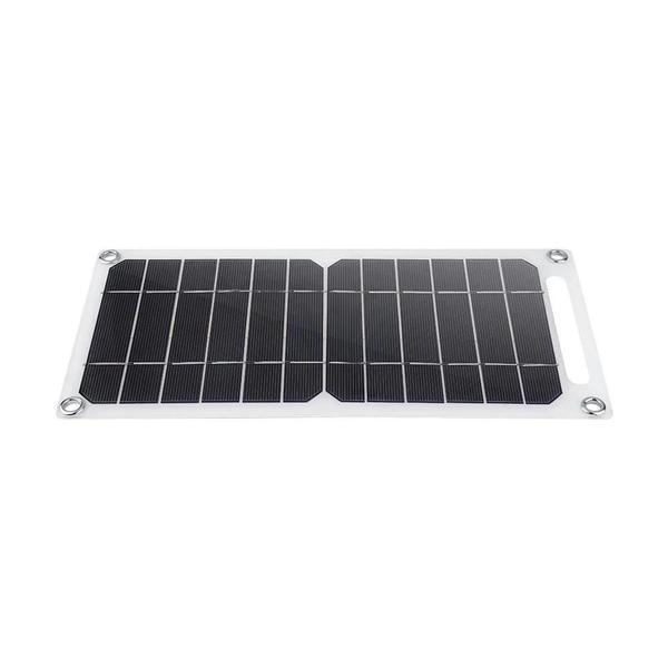 Imagem de Painel Solar Portátil 35w À Prova D'água Usb Para Caminhadas Ao Ar Livre E Acampamento Carregador De