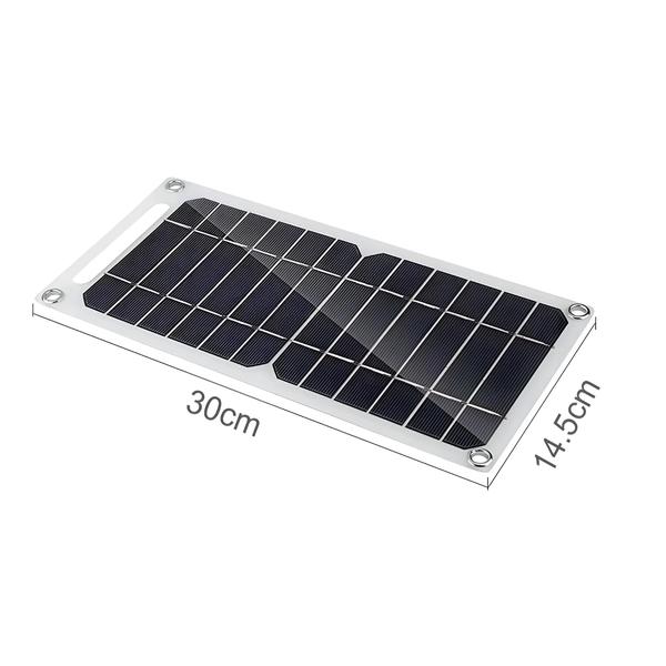 Imagem de Painel Solar Portátil Sunpower 35W - Carregador USB para Celular e Banco de Energia - Ideal para Camping