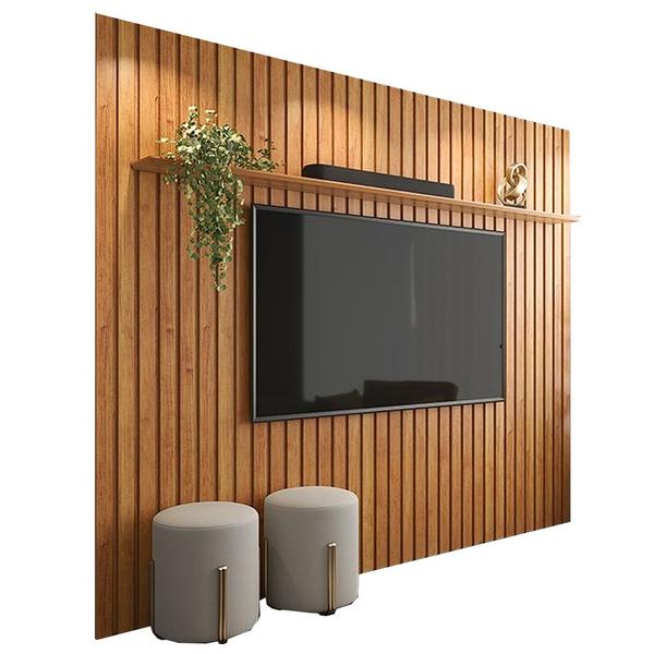 Imagem de Painel Supremo 230cm para TV até 85 Polegadas Patrimar Cor Cinamomo 