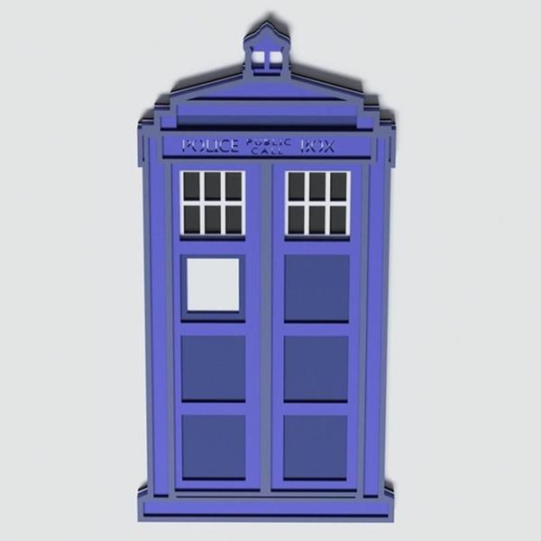 Painel Tardis Doctor Who Camadas Mdf Cores 3d 59cm Q3d0002 - TALHARTE Imagem de Painel Tardis Doctor Who Camadas Mdf Cores 3d 59cm Q3d0002