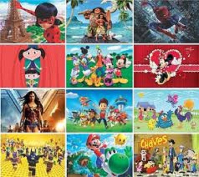 Imagem de Painel tnt decorativo moana adulta