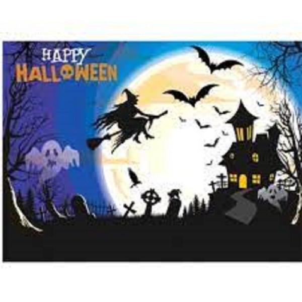 Imagem de Painel tnt decorativo tema haloween