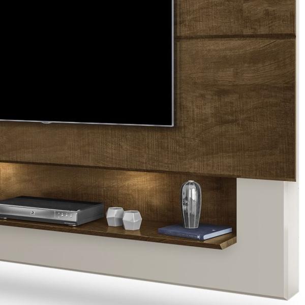 Imagem de Painel TV 75 Pol 217 CM MDF 01506002 Malbec Off White LPA