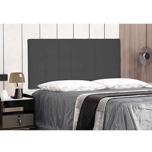 Imagem de Painel Verona Cama Box Casal 140cm Suede - SSX Multicoisas