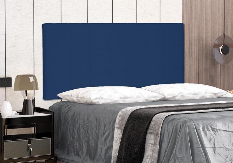 Imagem de Painel Verona Suede Azul Casal - Spezzia