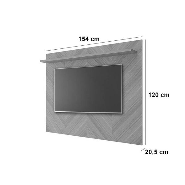 Imagem de Painel Volpi para TV até 55 Polegadas Permobili Cor Cinamomo 