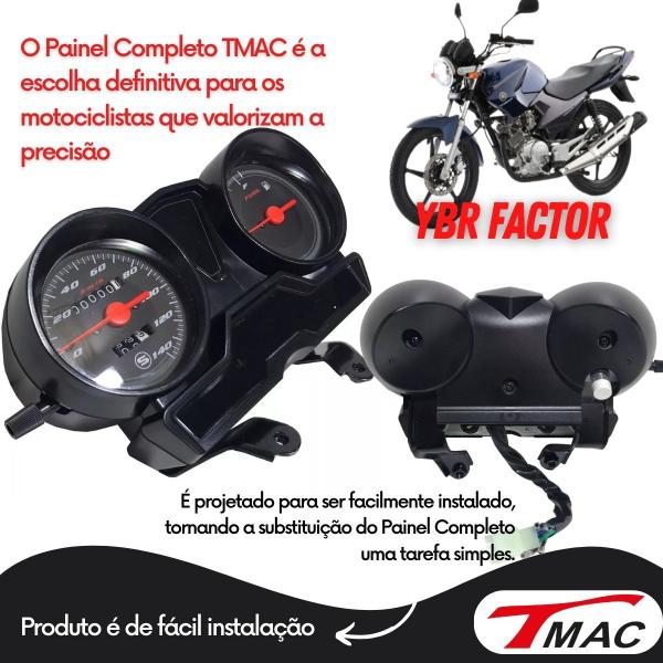 Imagem de Painel Ybr Factor 125 2009 2010 2011 Completo Mod Original