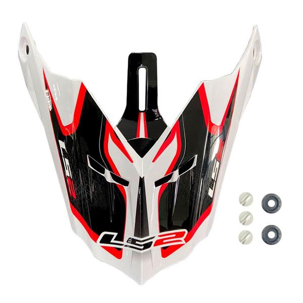 Imagem de Pala capacete ls2 mx456 vermeho