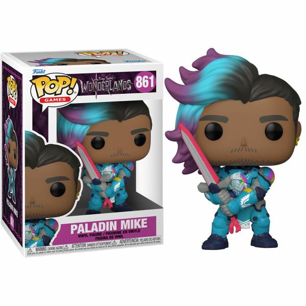 Imagem de Paladin Mike 861 Pop Funko Tiny Tina Wonderland