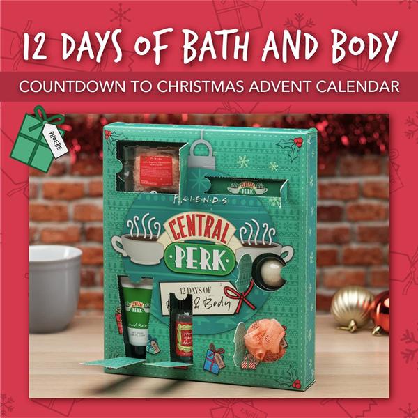 Imagem de Paladone Central Perk 12 Dias de Bath Advent Calendar 2021, Friends TV Show Countdown to Christmas