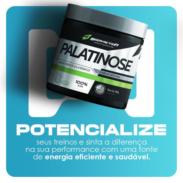 Imagem de Palatinose da Body Action 300g - 100% Natural e Sem Sabor