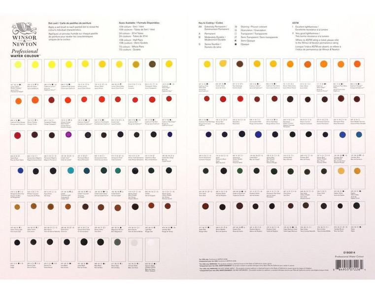 Imagem de Paleta De Cores Aquarela Profissional Winsor & Newton