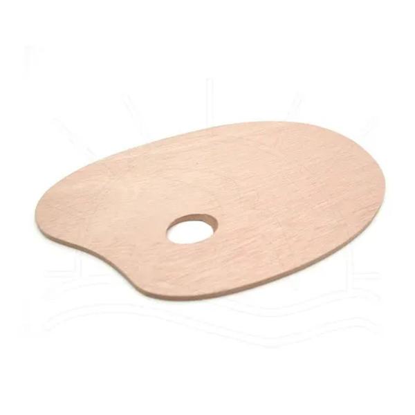 Imagem de Paleta Madeira Oval 20x30 3mm Keramik 15423