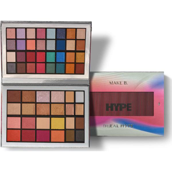 Imagem de Palette De Maquiagem Multifuncional Make B. Real Hype 38,4G