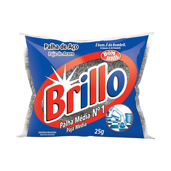 Palha de aco media brillo 25g n.1 Imagem de Palha de aco media brillo 25g n.1