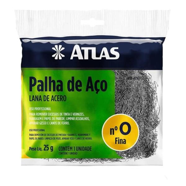 Palha de Aço nº0 - Atlas 90/50 Imagem de Palha de Aço nº0 - Atlas 90/50