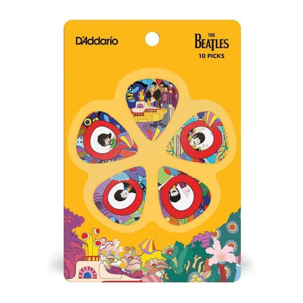 Imagem de Palheta Beatles Yellow Submarine Pesada D'Addario 1Cwh6-10B7