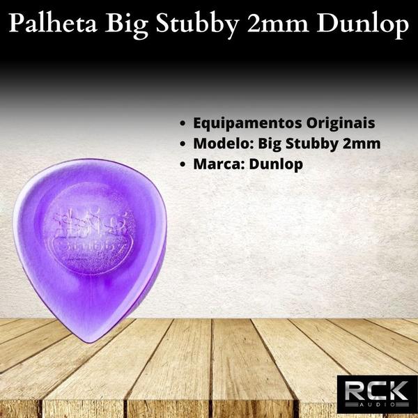 Imagem de Palheta Big Stubby 2mm Dunlop