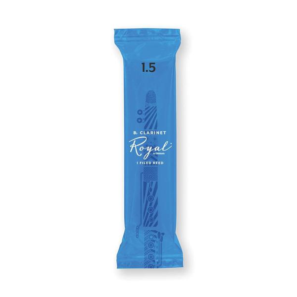Palheta Clarineta Bb 1.5 (Unidade) D'Addario Royal RCB0115 - Dd woodwinds Imagem de Palheta Clarineta Bb 1.5 (Unidade) D'Addario Royal RCB0115