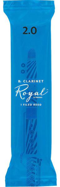 Palheta Clarinete Rico Royal Bb 2 Rcb0120 Daddario Unidade - DAddario Imagem de Palheta Clarinete Rico Royal Bb 2 Rcb0120 Daddario Unidade