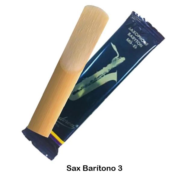 Imagem de Palheta de Saxofone Barítono 3 Vandoren Tradicional - Sr243