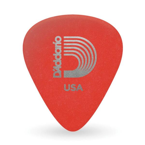 Imagem de Palheta Delrin ExtraLeve Vermelha D Addario Duralin 1DRD1-10 F035