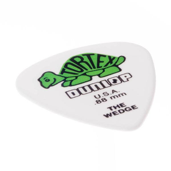 Imagem de Palheta Dunlop Tortex Wedge 0,88mm Delrin 6 Unidades