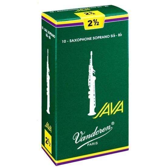 Imagem de Palheta Java para Saxofone Soprano 2 ½ Vandoren SR3025 - CX / 10 F002