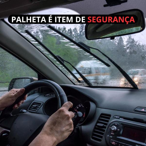 Imagem de Palheta Limpador De Parabrisa Par Dianteiro Silicone Bosh Nissan Versa 2011 2012 2013 2014 2015 2016 2017 2018 2019 2020 BOSCH