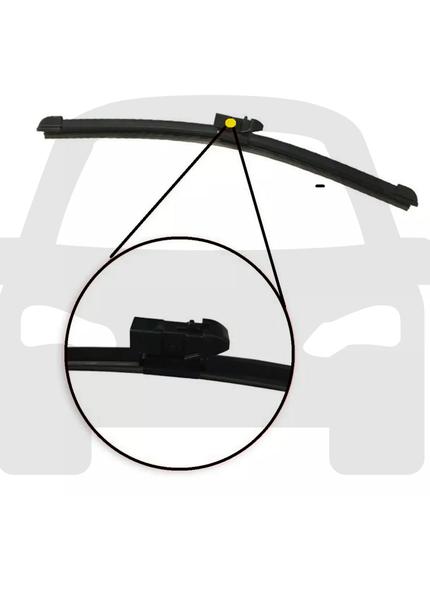 Imagem de Palheta limpador para-brisa traseira 13" volkswagen vw flex 