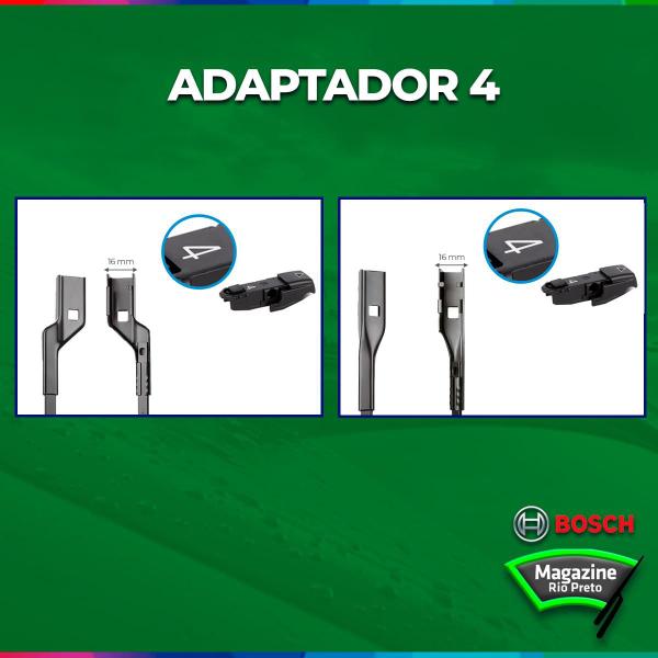 Imagem de Palheta Limpador Parabrisa 19" Original Bosch Multiclip Universal Diversos Encaixes