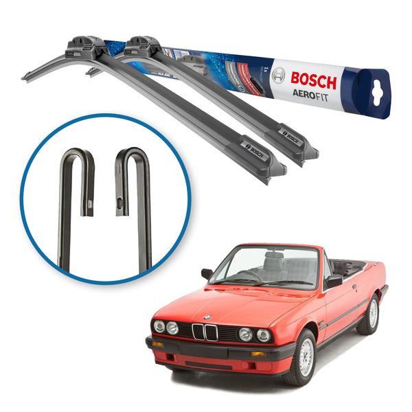 Imagem de Palheta Limpador Parabrisa Bosch BMW Serie 3 Cabrio 1990 a 1998