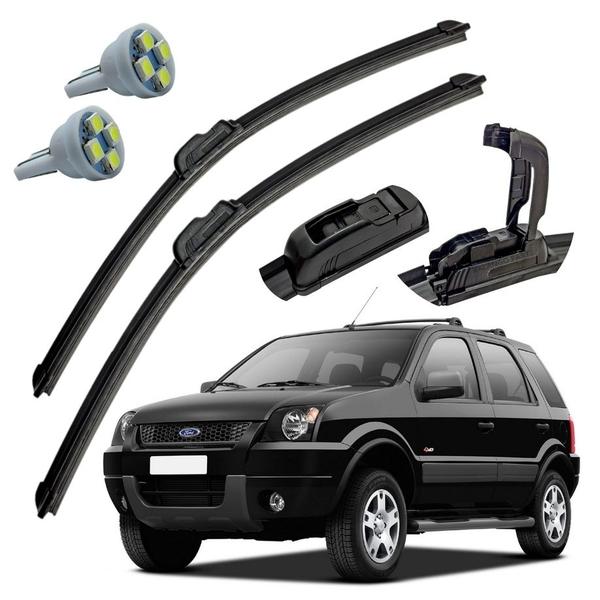 Imagem de Palheta Limpador Parabrisa Ford Ecosport 2003 A 2004 + Pingo T10