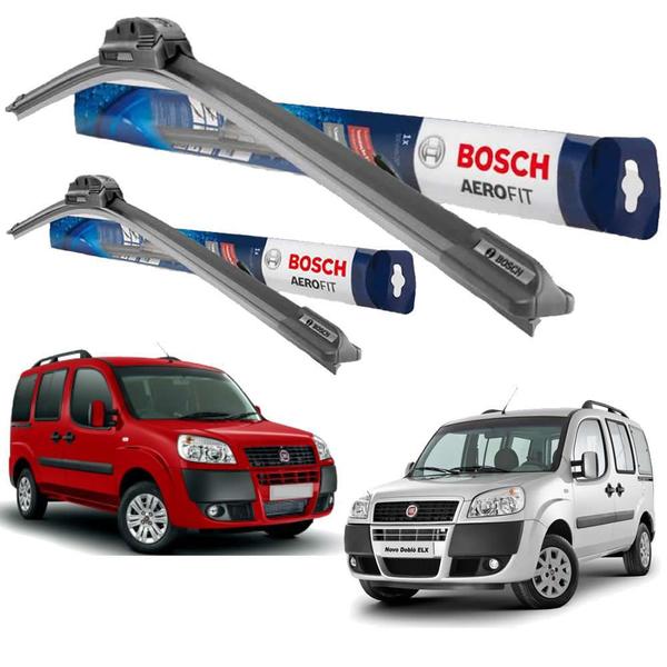 Imagem de Palheta Limpador Parabrisa Original Bosch Doblo 2004 2005 2006 2007 2008 2009 2010 2011 2012 2013