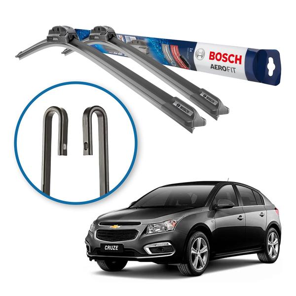 Imagem de Palheta Limpador Parabrisa Original Bosch Gm Cruze 2011 2016