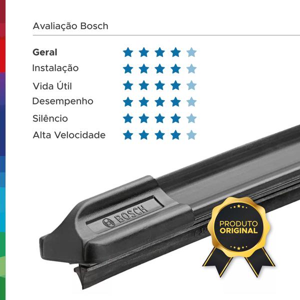 Imagem de Palheta Limpador Parabrisa Original Bosch Gm Cruze 2011 2016