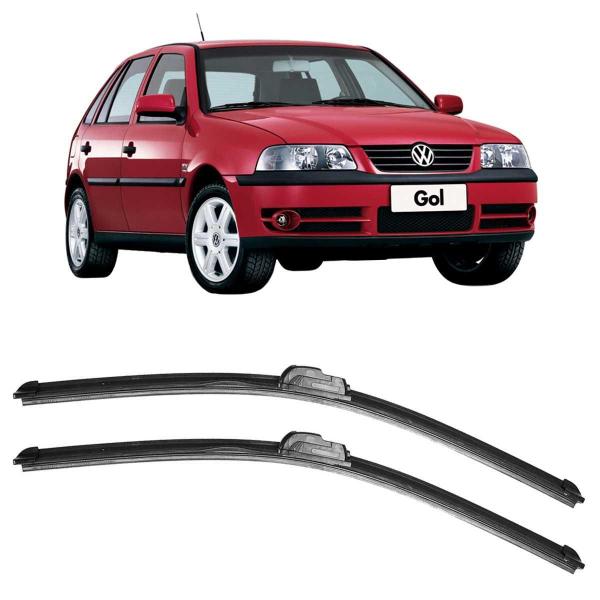 Imagem de Palheta Limpador VW Gol G2 G3 G4  Par de Palhetas