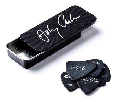 Imagem de Palheta Media Johnny Cash Signature Caixa Com 6 Dunlop